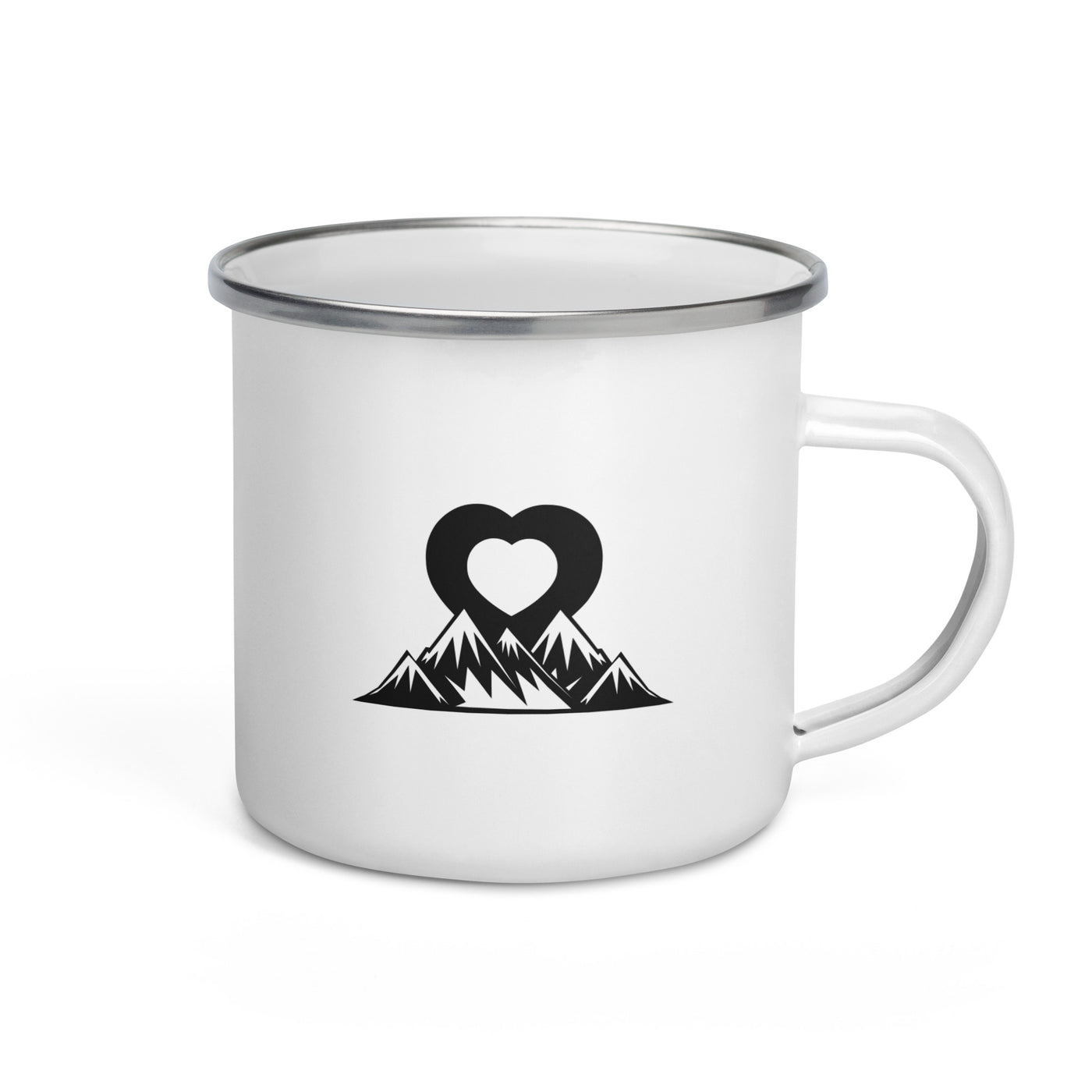 Heart - Mountain (9) - Emaille Tasse berge Default Title