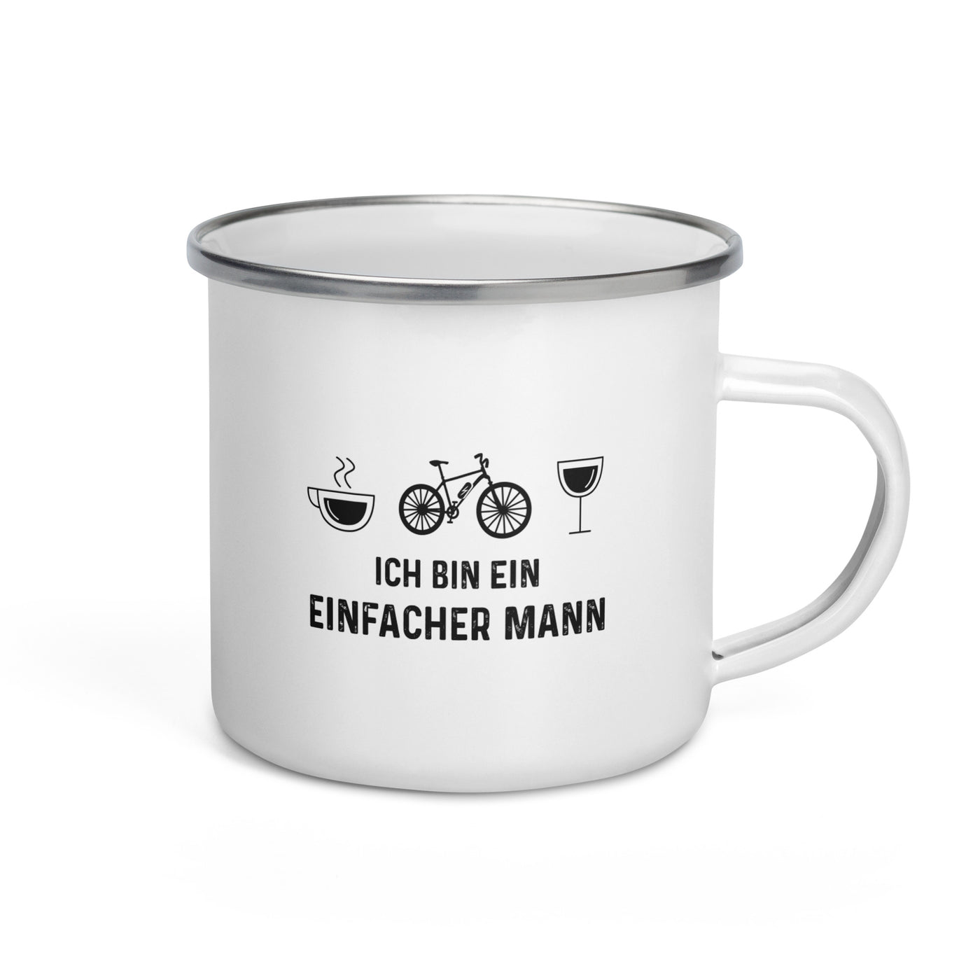 Ich Bin Ein Einfacher Mann - Emaille Tasse e-bike Default Title