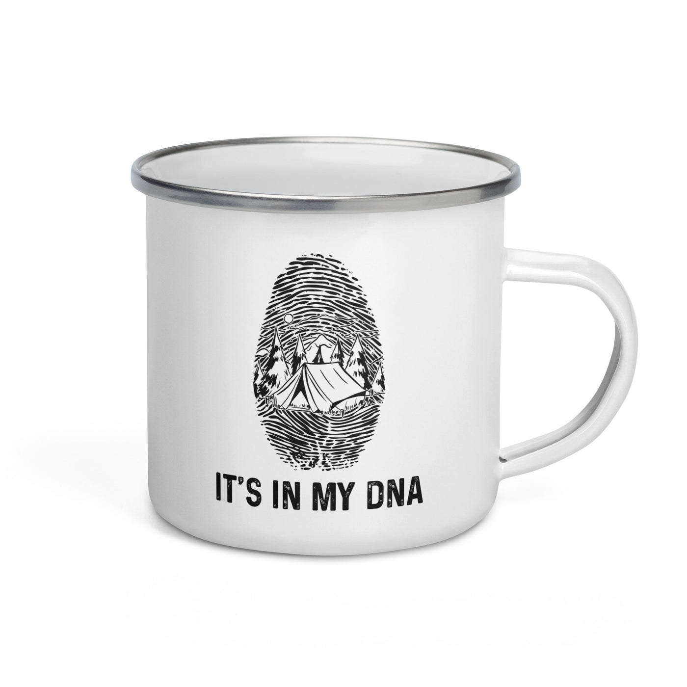 It'S In My Dna 1 - Emaille Tasse camping Default Title