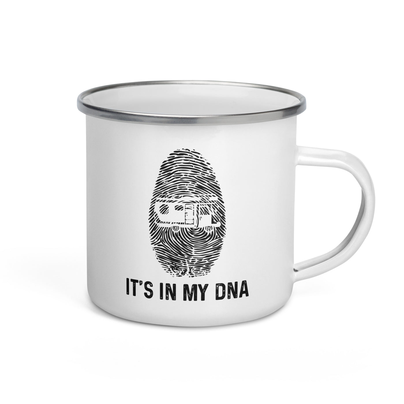It'S In My Dna - Emaille Tasse camping Default Title