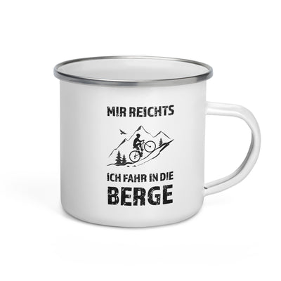 Mir Reichts Ich Fahr In Die Berge - Emaille Tasse fahrrad mountainbike Default Title