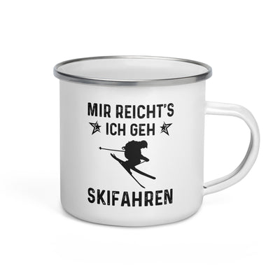 Mir Reicht'S Ich Gen Skifahren - Emaille Tasse ski Default Title