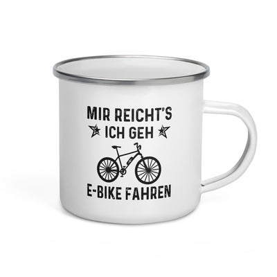 Mir Reicht'S Ich Gen E-Bike Fahren - Emaille Tasse e-bike Default Title