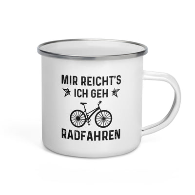 Mir Reicht'S Ich Gen Radfahren - Emaille Tasse fahrrad Default Title