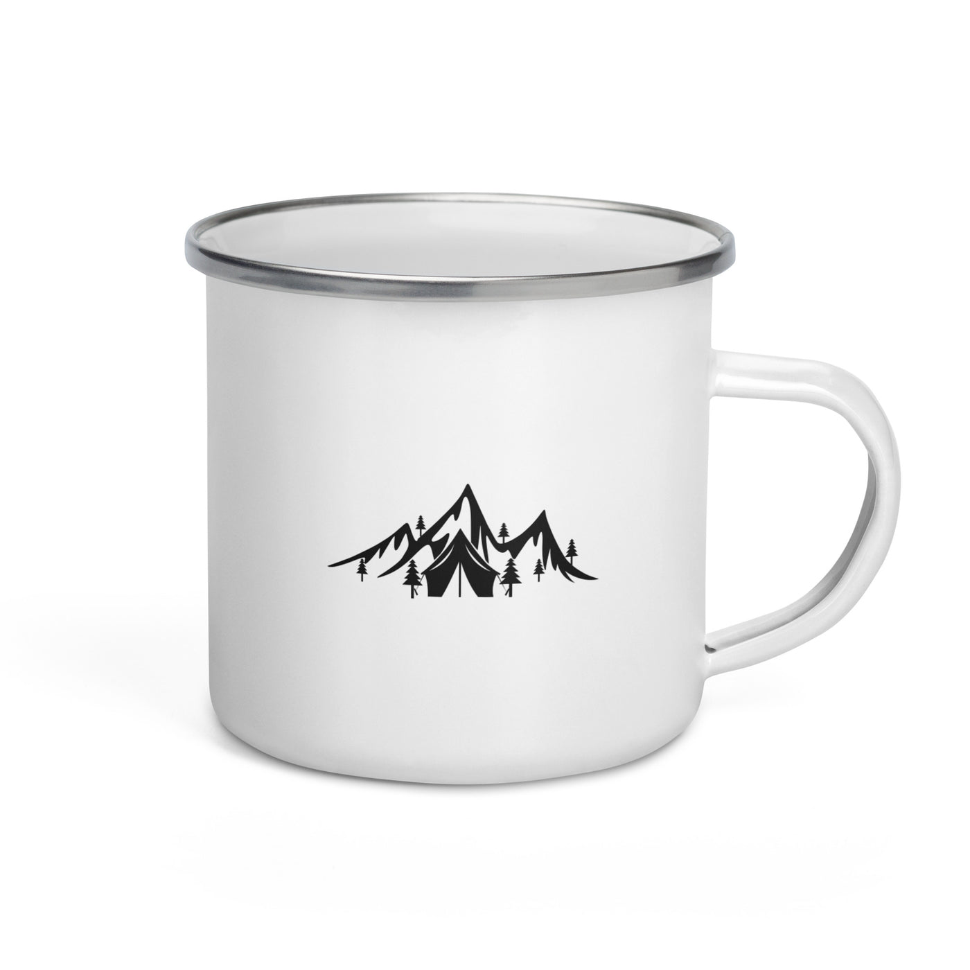 Mountain - Camping - Emaille Tasse camping Default Title