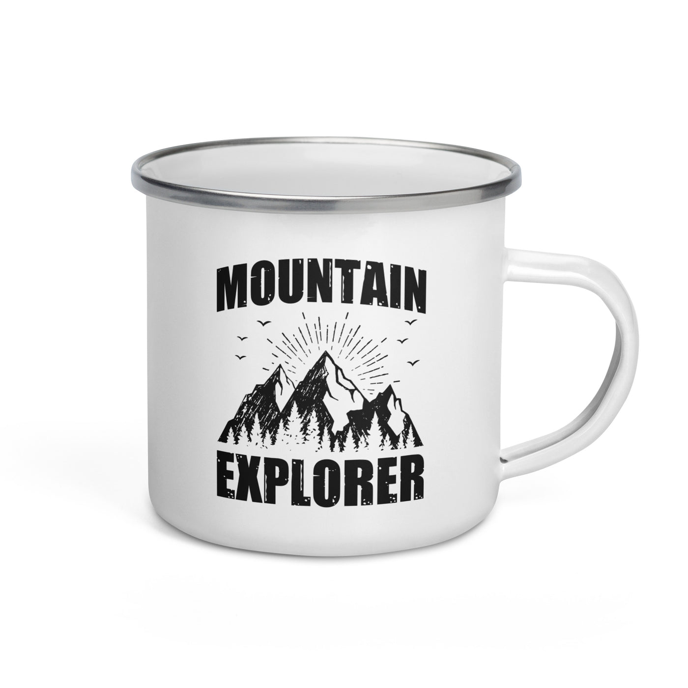 Mountain Explorer - Emaille Tasse berge Default Title