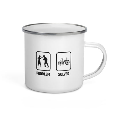 Problem Solved - Cycling - Emaille Tasse fahrrad Default Title