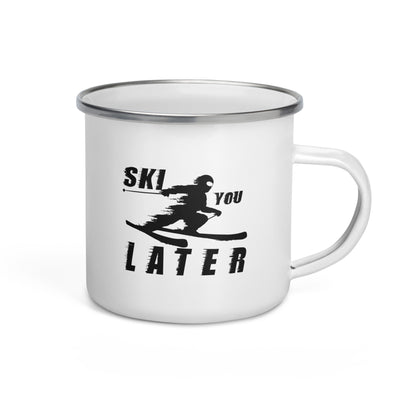 Ski You Later - Emaille Tasse ski Default Title