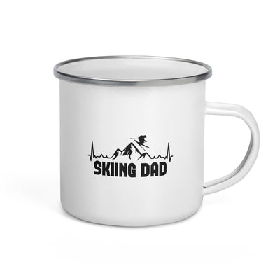 Skiing Dad 1 - Emaille Tasse ski Default Title