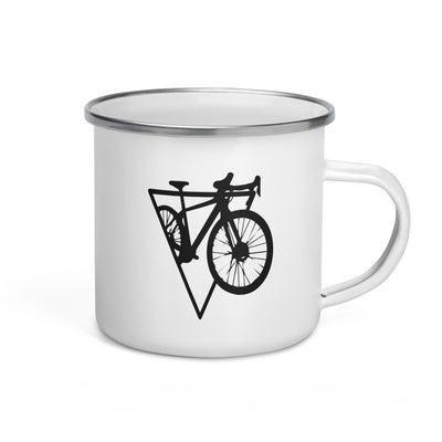 Triangle - Cycling - Emaille Tasse fahrrad Default Title