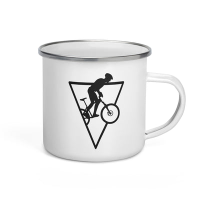 Triangle - Cycling - Emaille Tasse fahrrad Default Title