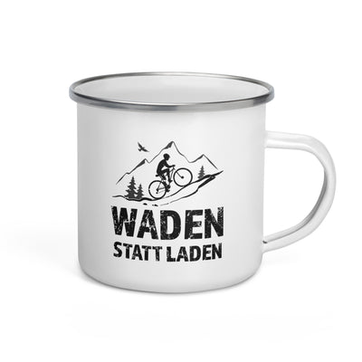 Waden Statt Laden - Emaille Tasse fahrrad mountainbike Default Title