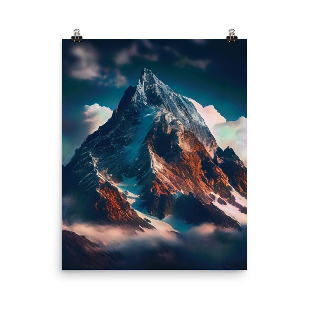 Berge und Nebel - Poster berge xxx 40.6 x 50.8 cm