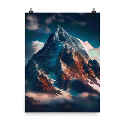 Berge und Nebel - Poster berge xxx 45.7 x 61 cm