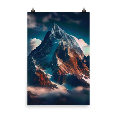 Berge und Nebel - Poster berge xxx 61 x 91.4 cm