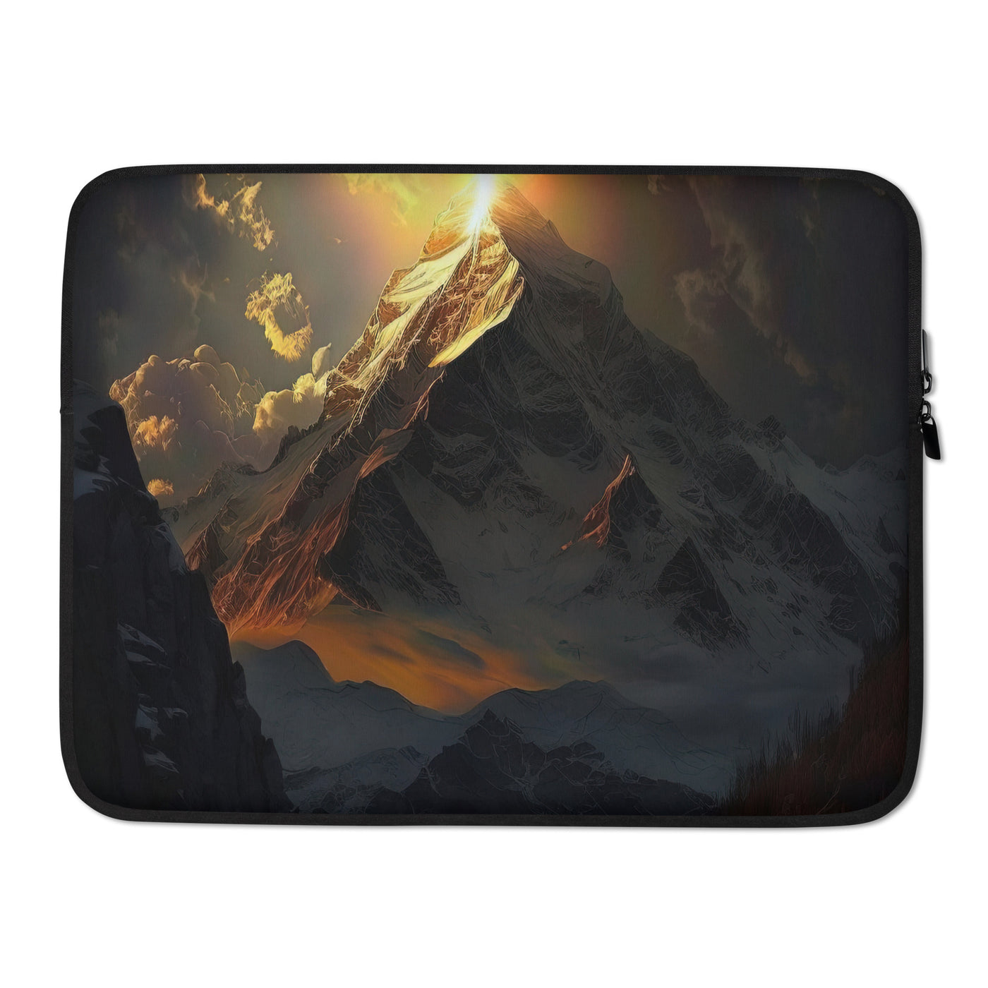 Himalaya Gebirge, Sonnenuntergang - Landschaft - Laptophülle berge xxx 15″