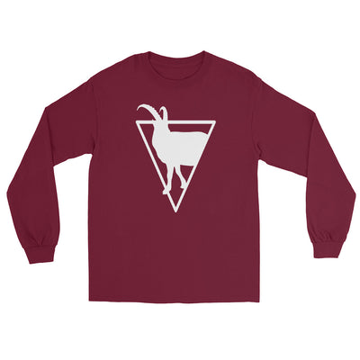 Triagnle - Goat - Herren Longsleeve berge xxx yyy zzz Maroon