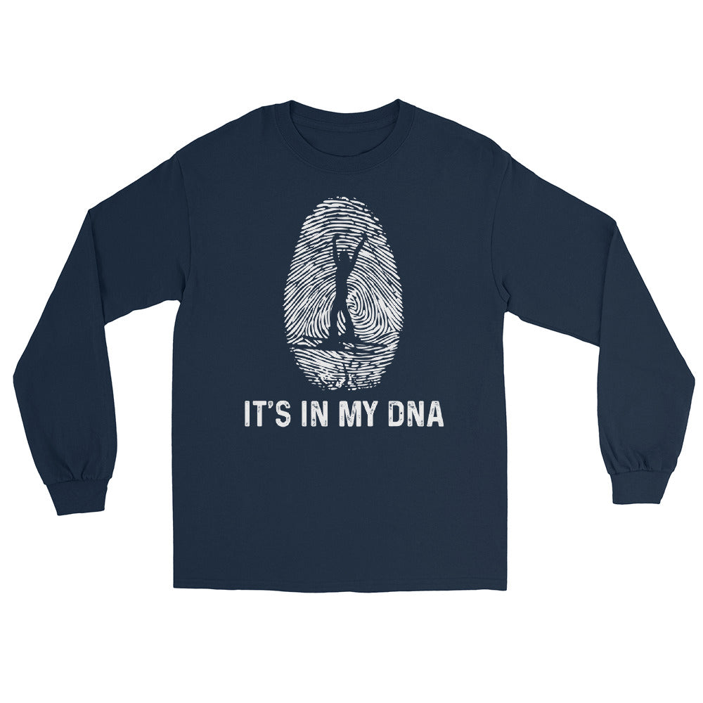 It's In My DNA 1 - Herren Longsleeve klettern ski xxx yyy zzz Navy