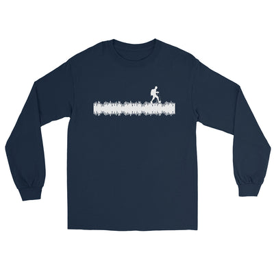 Schallwellen - Wandern - Herren Longsleeve wandern xxx yyy zzz Navy