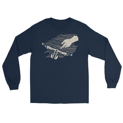 Stay with me - Herren Longsleeve fahrrad xxx yyy zzz Navy