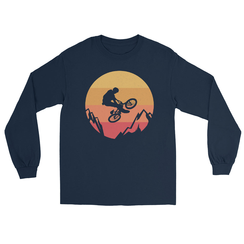 Stuntbiker_-_(M) - Herren Longsleeve xxx yyy zzz Navy