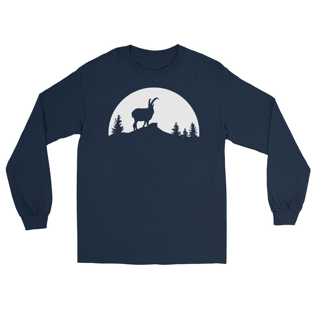 Sonne_-_Goat_-_(B) - Men's Long Sleeve Shirt | Gildan 2400 xxx yyy zzz Navy