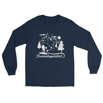 Tourenbegeistert - Herren Longsleeve wandern xxx yyy zzz Navy