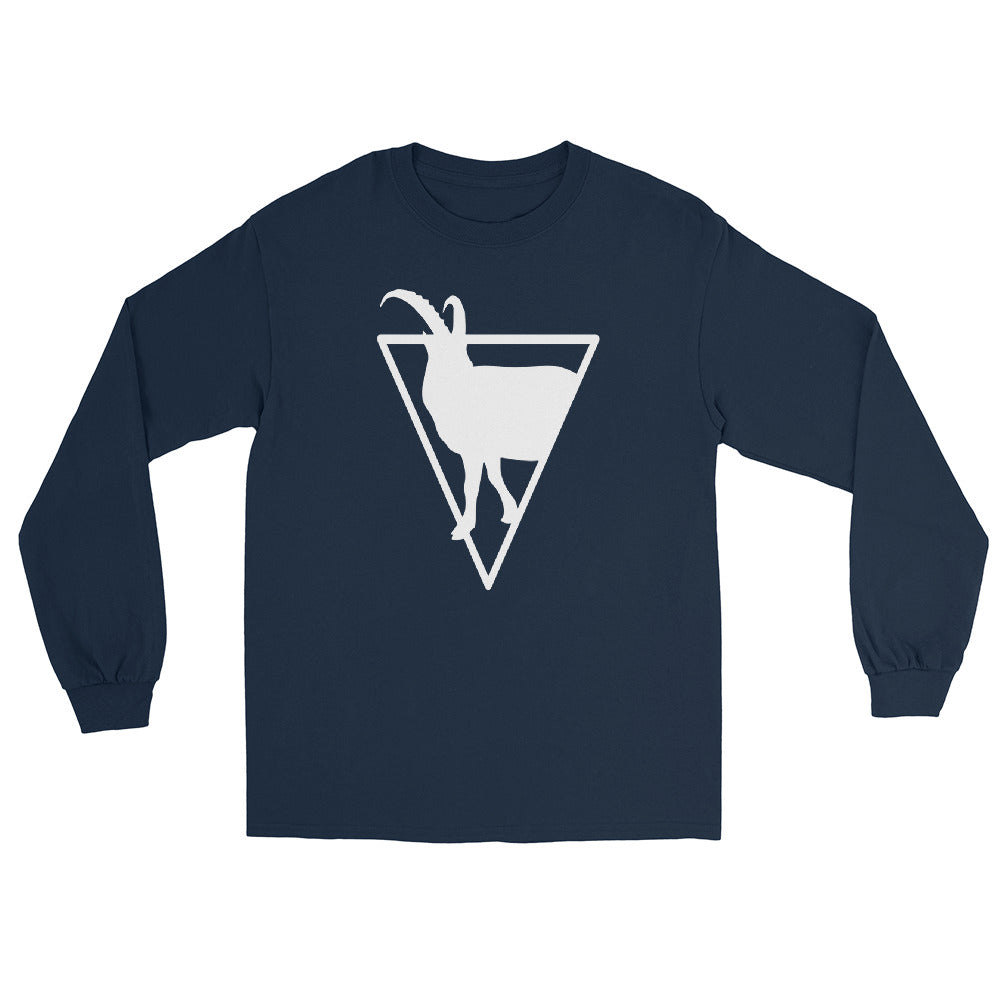 Triagnle - Goat - Herren Longsleeve berge xxx yyy zzz Navy