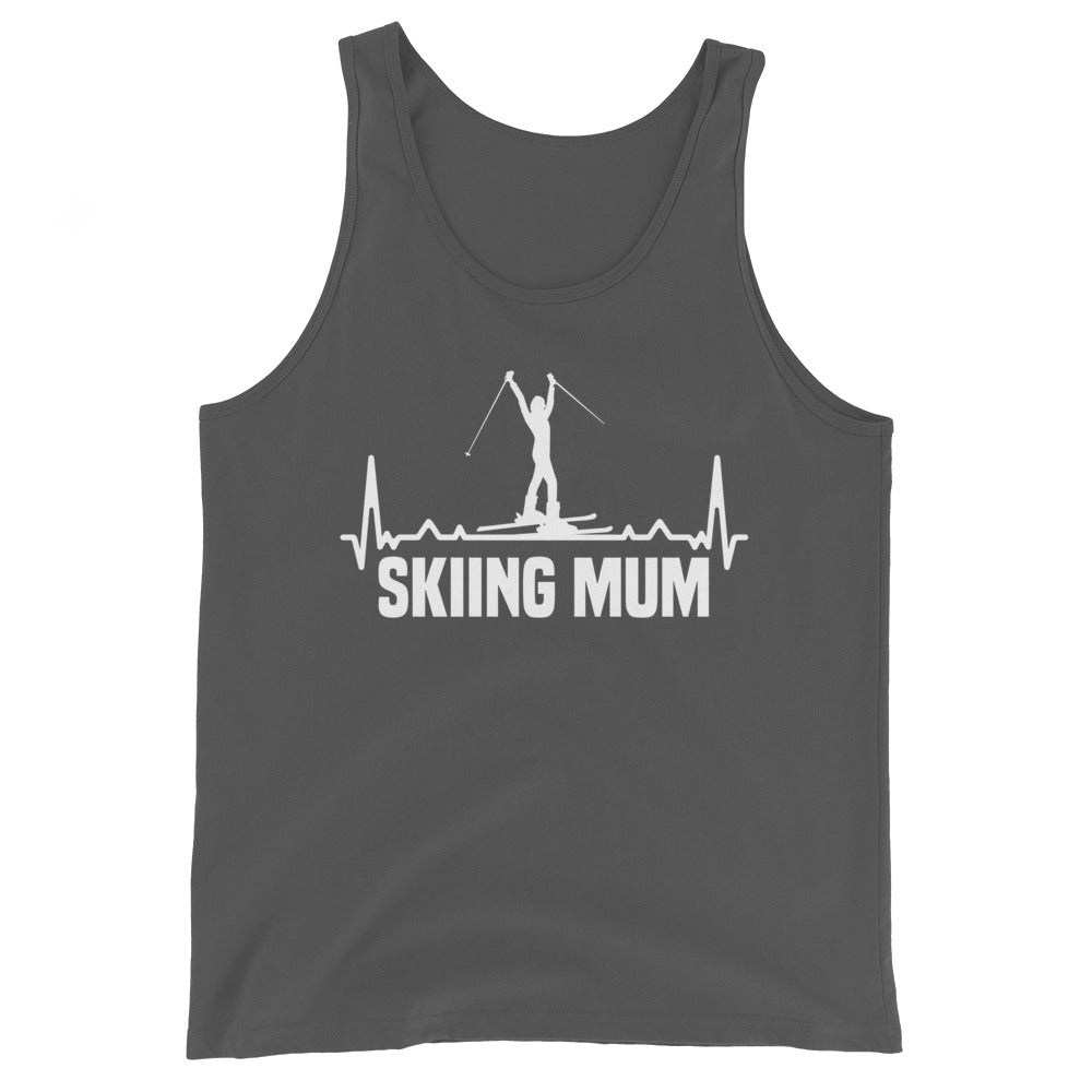Skifahren Mum 1 - Herren Tanktop klettern ski xxx yyy zzz Asphalt