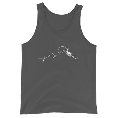 Steinbock_und_Berg_-_(B.W) - Herren Tanktop berge wandern xxx yyy zzz Asphalt