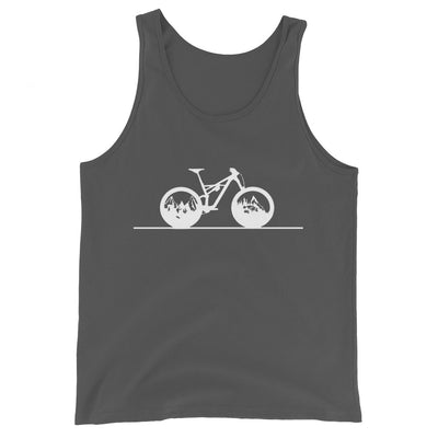 Gerade Linie - Berge - Radfahren - - Herren Tanktop fahrrad xxx yyy zzz Asphalt