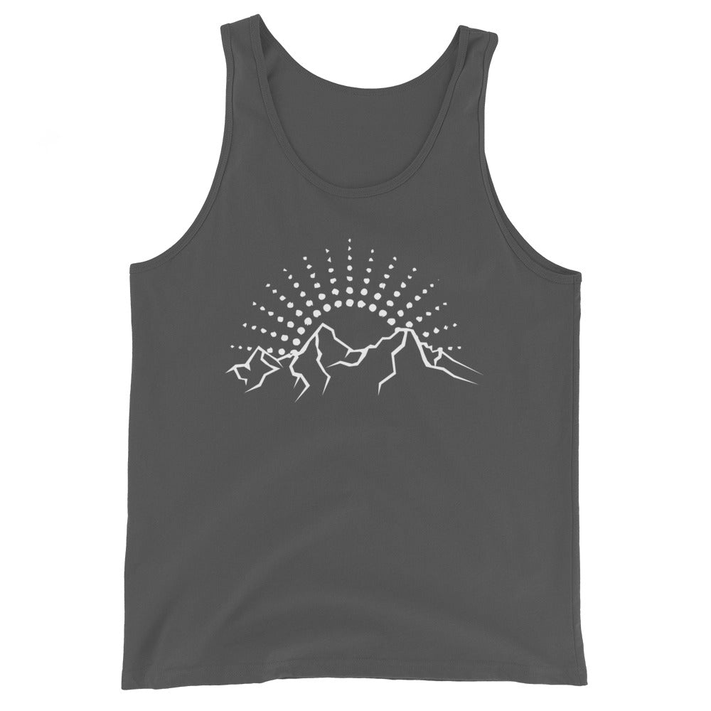 Sonne_-_Berge_(B)(2) - Men’s Staple Tank Top | Bella + Canvas 3480 xxx yyy zzz Asphalt