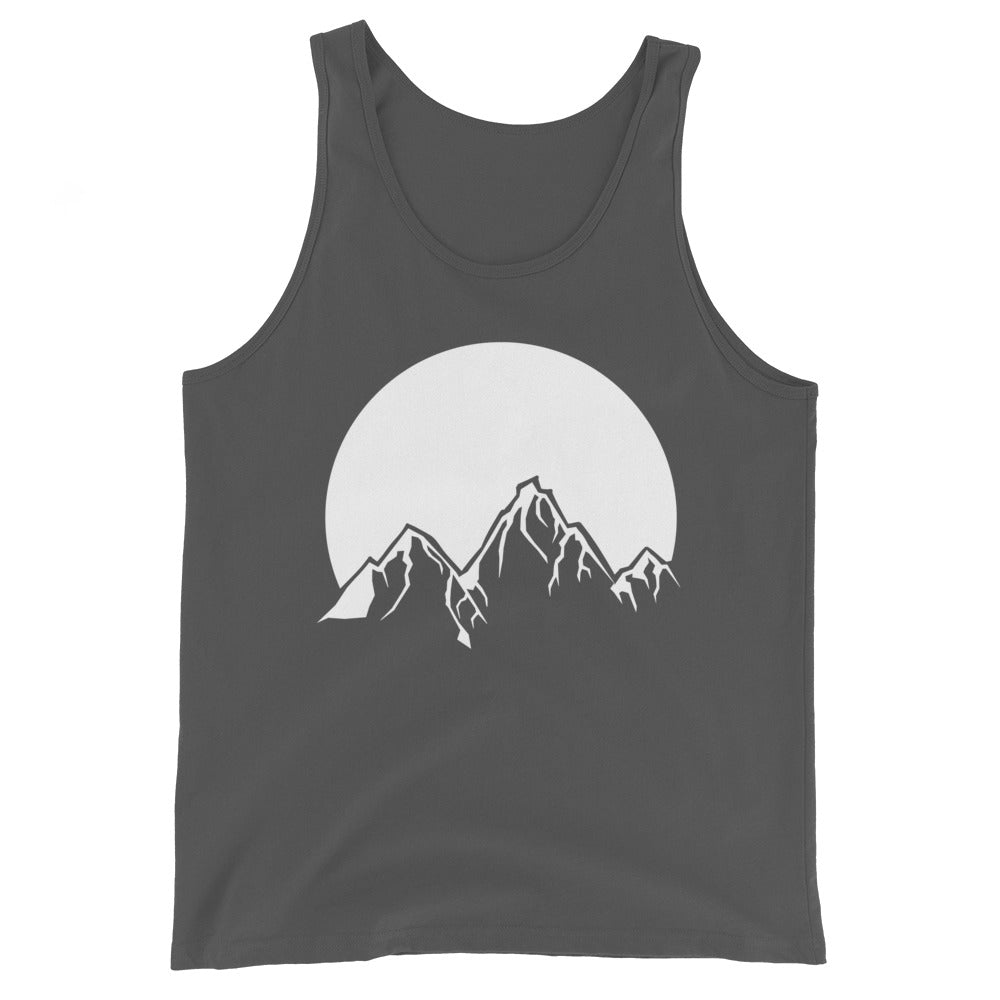 Sonne_-_Berge_-_(B) - Men’s Staple Tank Top | Bella + Canvas 3480 xxx yyy zzz Asphalt