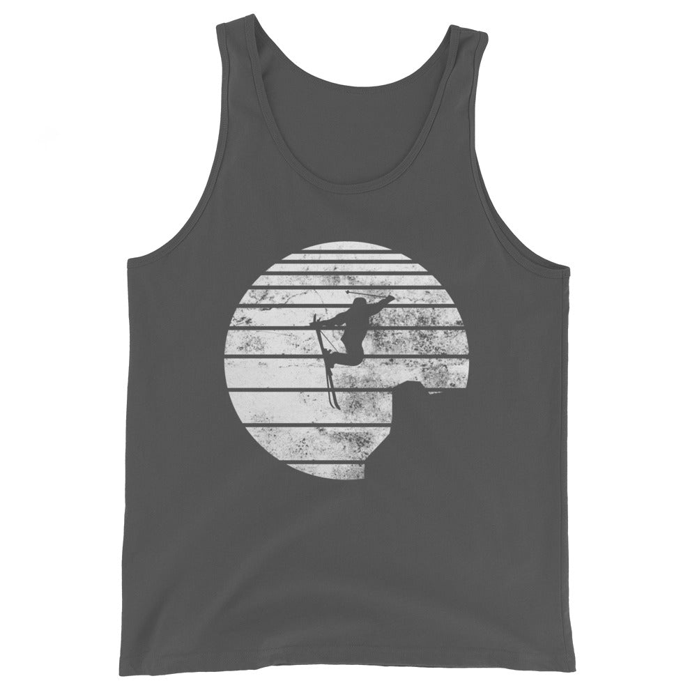 Sonne - Skifahren - (SK) - Men’s Staple Tank Top | Bella + Canvas 3480 xxx yyy zzz Asphalt