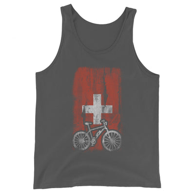 Schweizer Flagge und Ebike - Herren Tanktop e-bike xxx yyy zzz Asphalt