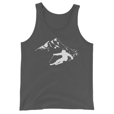 Tiefschnee Skier - Herren Tanktop klettern ski xxx yyy zzz Asphalt