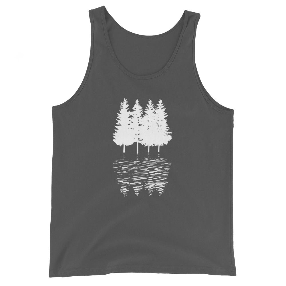 Bäume - (C) - Men’s Staple Tank Top | Bella + Canvas 3480 xxx yyy zzz Asphalt