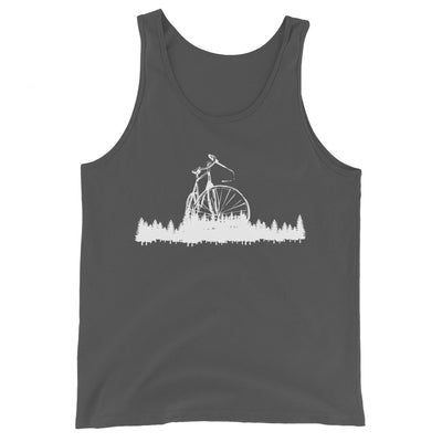 Bäume - Radfahren - (F) (4) - Men’s Staple Tank Top | Bella + Canvas 3480 xxx yyy zzz Asphalt