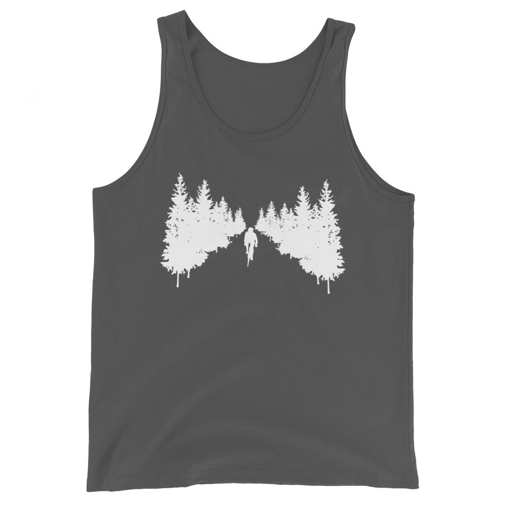 Bäume - Radfahren - (F) (6) - Men’s Staple Tank Top | Bella + Canvas 3480 xxx yyy zzz Asphalt