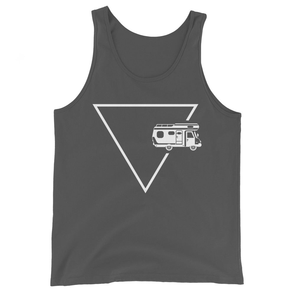 Dreieck 1 und Camping - Herren Tanktop camping xxx yyy zzz Asphalt