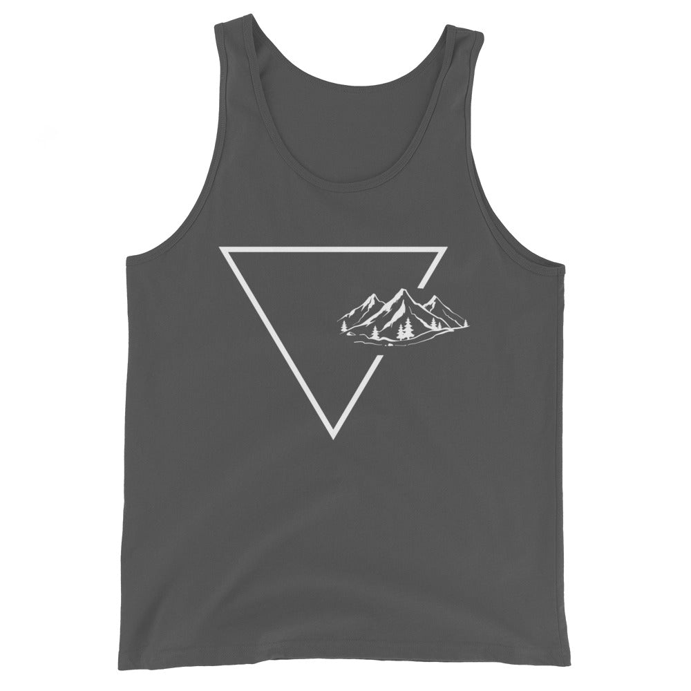 Dreieck 1 und Berge - Herren Tanktop berge xxx yyy zzz Asphalt