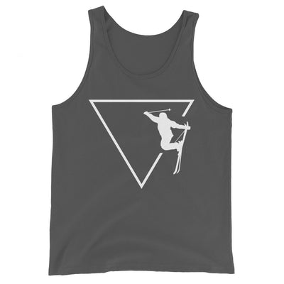 Dreieck 1 und Skifahren - Herren Tanktop klettern ski xxx yyy zzz Asphalt