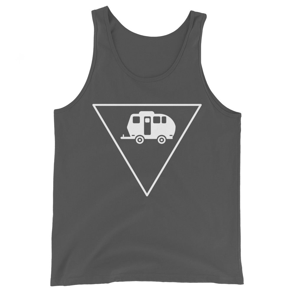 Dreieck und Camping - Herren Tanktop camping xxx yyy zzz Asphalt