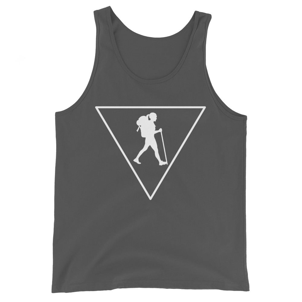 Dreieck und Wandern - (W) - Herren Tanktop wandern xxx yyy zzz Asphalt