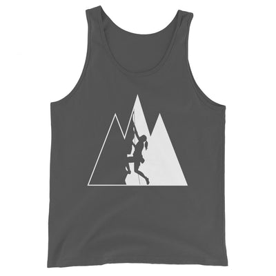 Dreieck Berge und Klettern - Herren Tanktop klettern xxx yyy zzz Asphalt