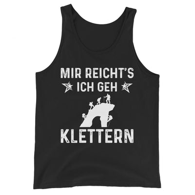Mir Reicht's Ich Gen Klettern - Herren Tanktop klettern xxx yyy zzz Black