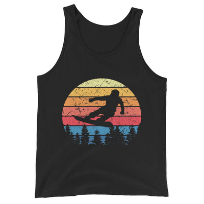 Snowboard Vintage - Herren Tanktop snowboarden xxx yyy zzz Black