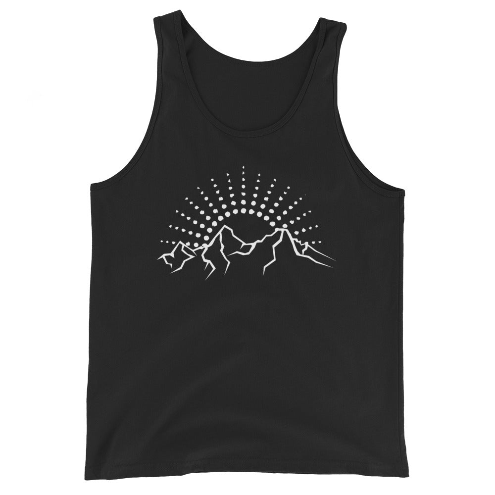 Sonne_-_Berge_(B)(2) - Men’s Staple Tank Top | Bella + Canvas 3480 xxx yyy zzz Black