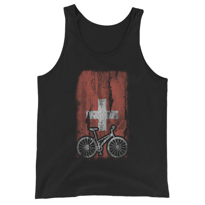 Schweizer Flagge und Radfahren - Herren Tanktop fahrrad xxx yyy zzz Black