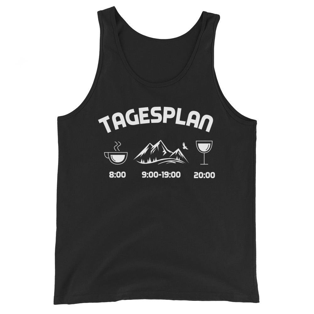 Tagesplan - - Herren Tanktop berge xxx yyy zzz Black